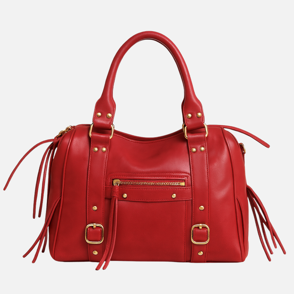 Red Rebel Satchel Bag