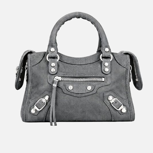 Grey Town Bag