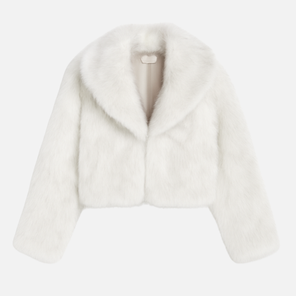 Snow Angel Faux Fur Coat