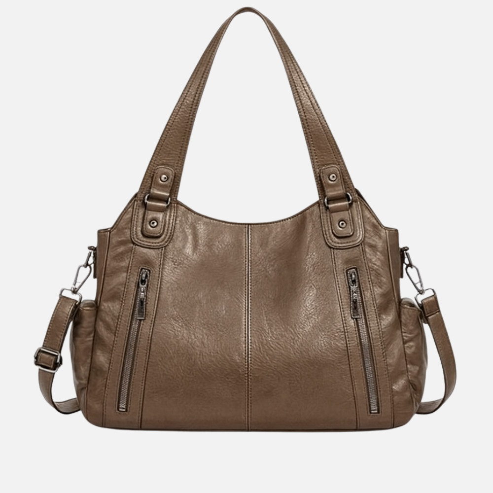 Stone Taupe Tote Bag