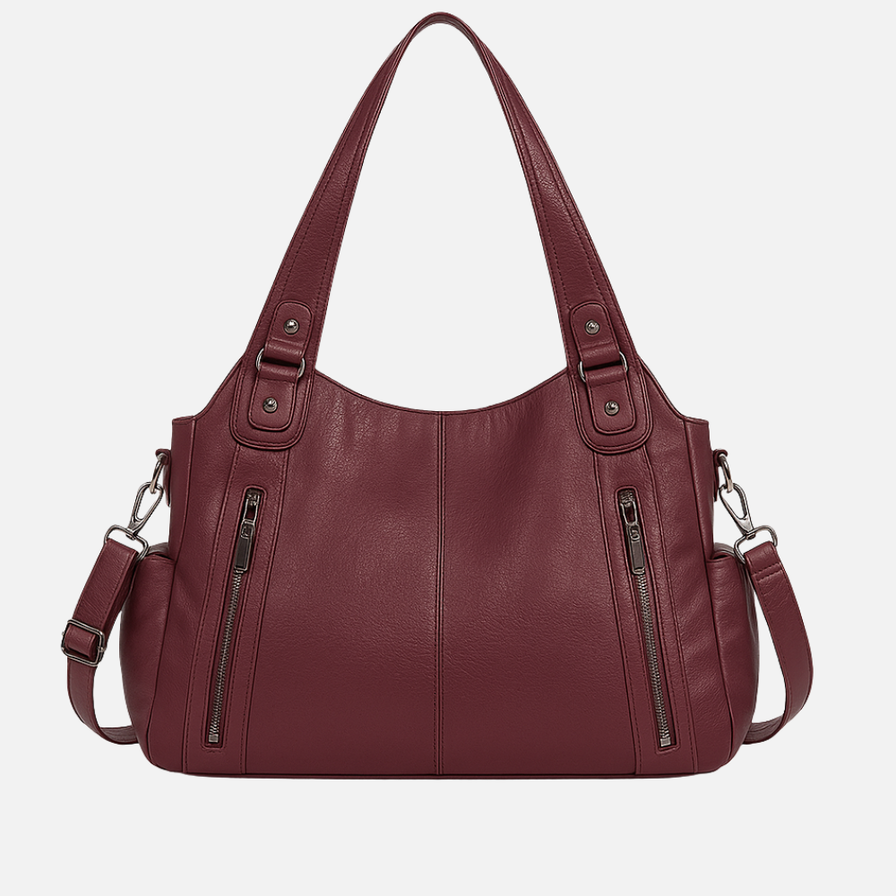 Burgundy Tote Bag