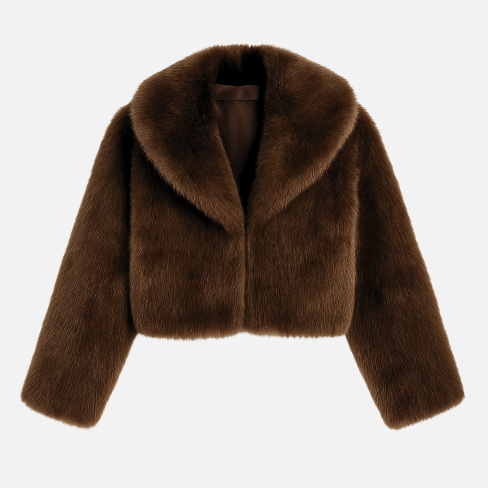 Cocoa Cloud Faux Fur Coat