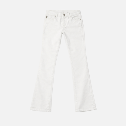 Ivory Flare Denim