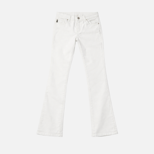 Ivory Flare Denim