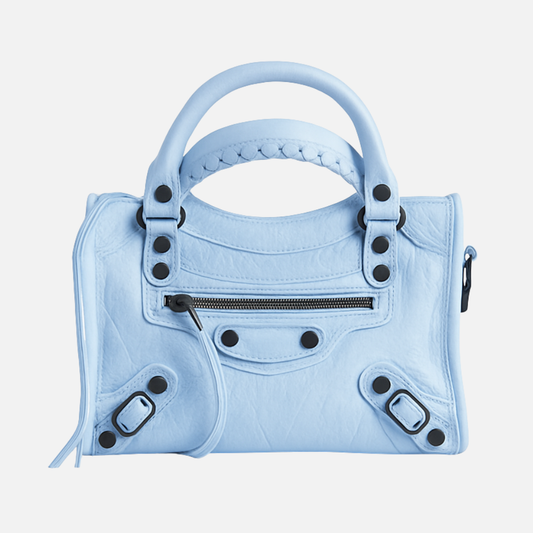 Baby Blue City Bag