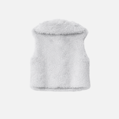 Soft Icon Faux Fur vest